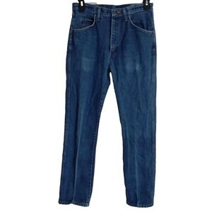 Rustler Jeans Men 33x32 Blue Denim Western Cowboy Ranch Rodeo